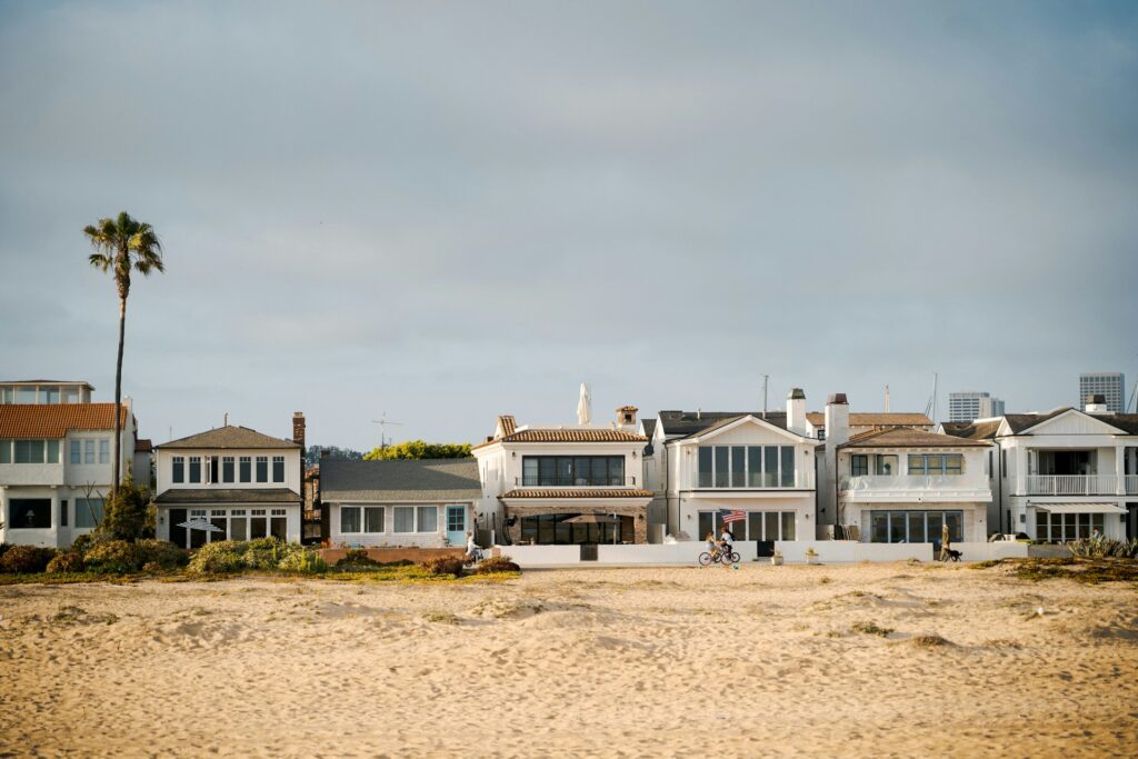 Waterfront house